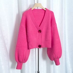 NWT Pink V-neck Cardigan